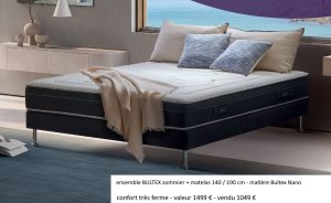sommier et matelas -bultex-arc