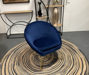 fauteuil velour