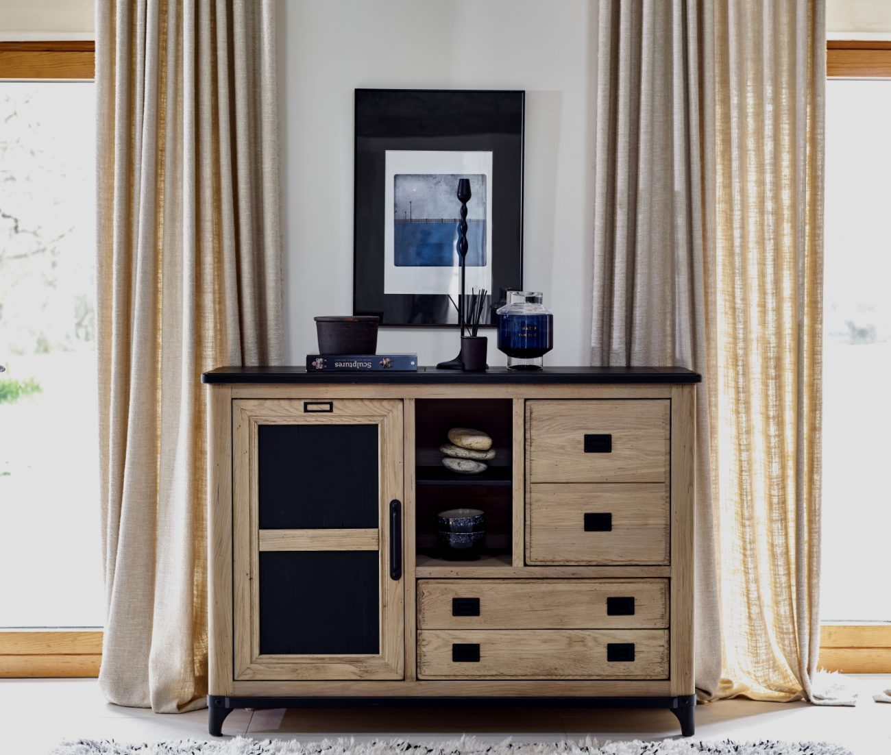 meuble d'entrée indus