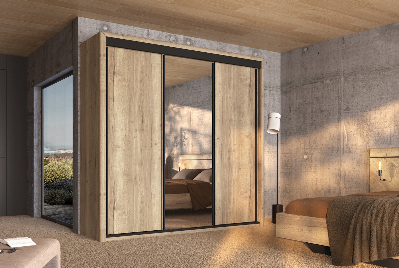 OPERA_ARMOIRE_COULISSANTE_3_PORTES_BOIS_MIROIRS_BD