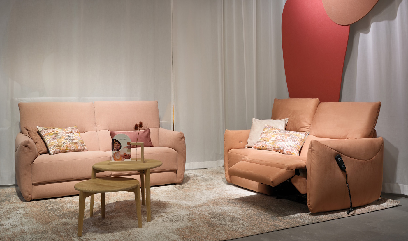 canapé Opera - accoudoirs compacts