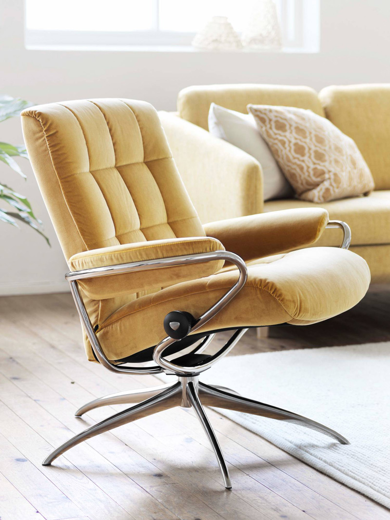 Stressless-London-lowback-Grace-Yellow