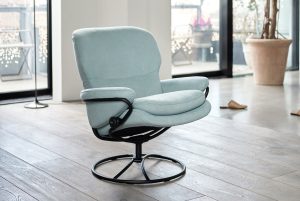 Stressless_Rome_low_Original_Dinamica_Aqua_matte_black