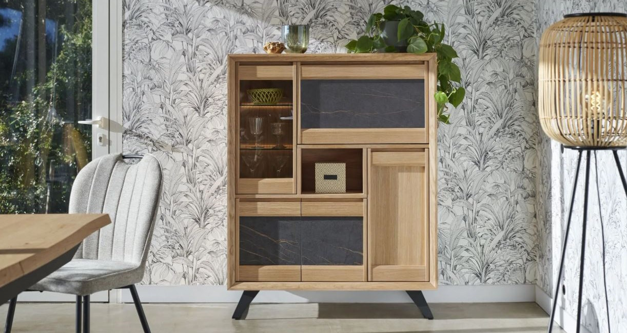 vitrine façade céramique