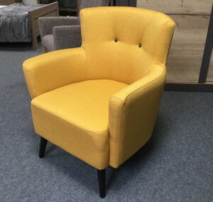 fauteuil jaune