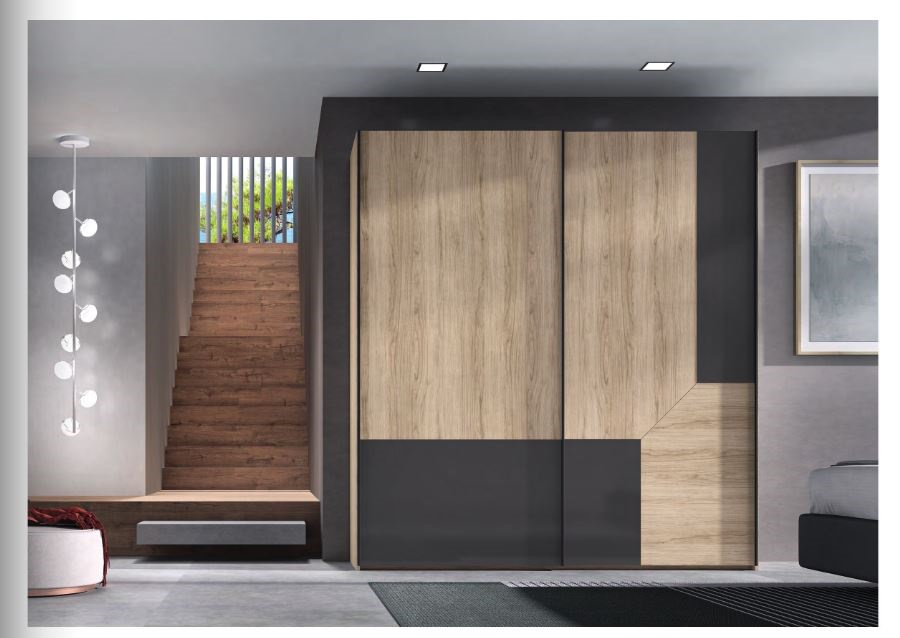 armoire 2 portes coulissantes