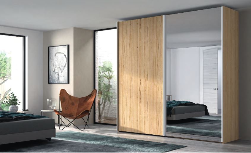 armoire 2 porte coulissantes