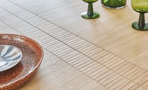 plateau table gougé